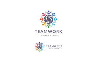 Teamwork Logo Template