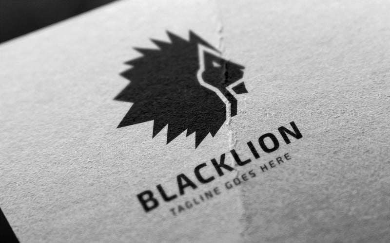Black Lion Logo Template