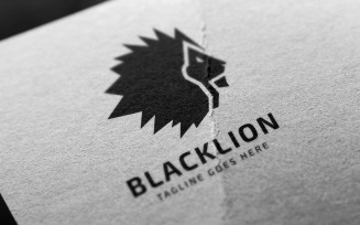 Black Lion Logo Template