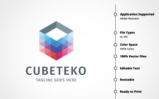 Cubeteko Logo Template