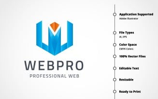 Letter W - Professional Web Logo Template
