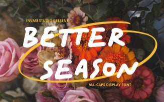 Better Season | Display Font