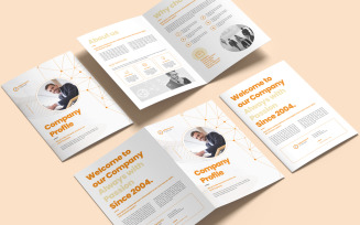 Bi-fold Creative Brochure - Corporate Identity Template