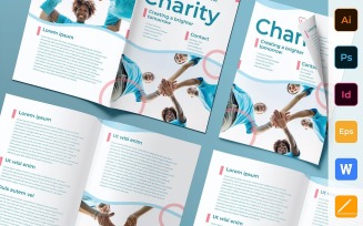 Charity Brochure Bifold - Corporate Identity Template
