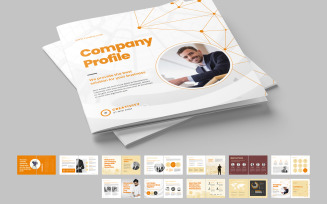Company Profile Square Creative - Corporate Identity Template