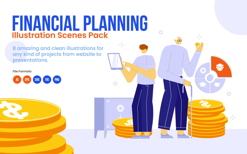 Financial Planning Pack - Illustration