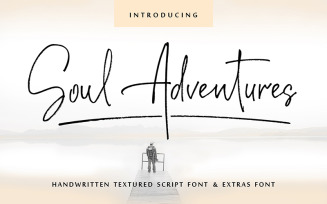 Soul Adventures Textured +Extras Font