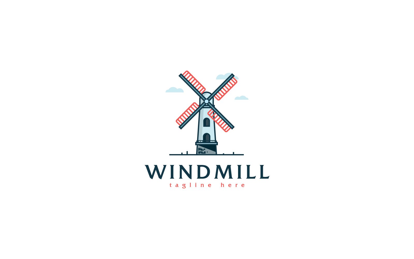 Kit Graphique #149819 Windmill Logo Divers Modles Web - Logo template Preview