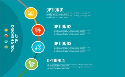 Banner Template Infographic Element