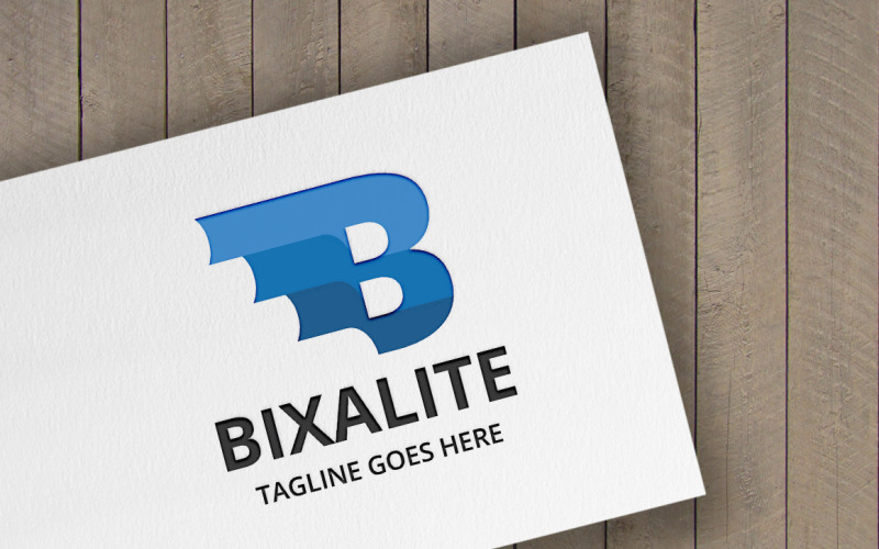 Bixalite Letter B Logo Logo Template