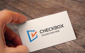 Check Box Logo Logo Template