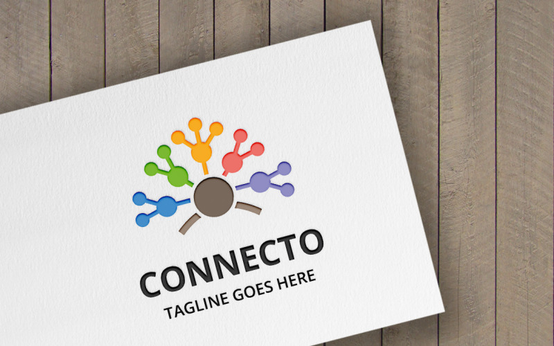 Connecto Logo Logo Template