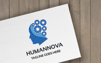 Humannova Logo Template