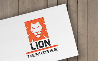 Lion Logo Logo Template
