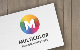 Multicolor (Letter M) Logo Template