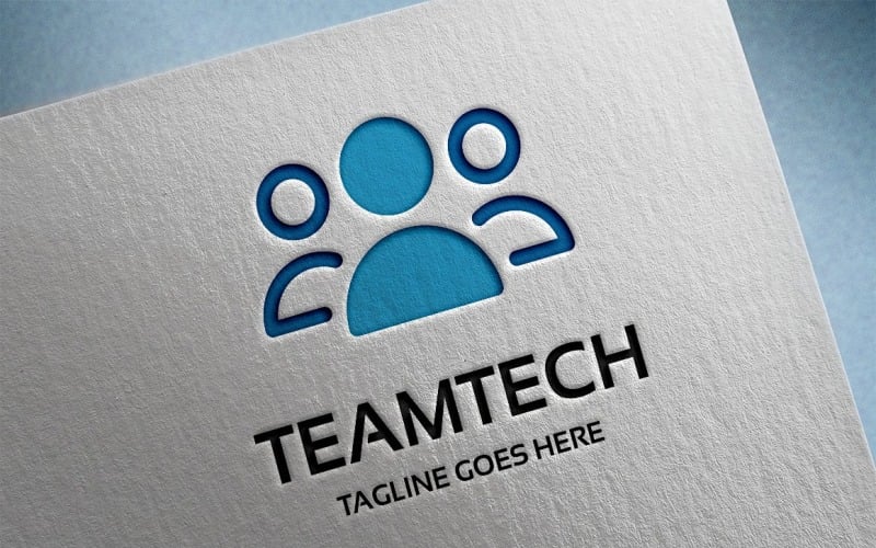Technology Team Logo Template