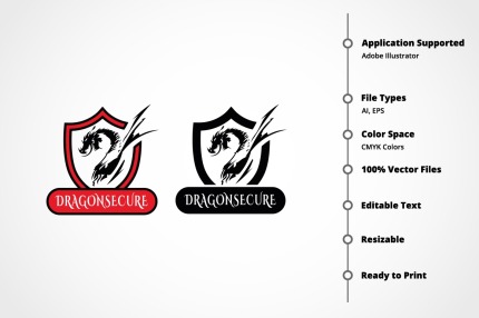 Kit Graphique #150045 Danger Dragon Web Design - Logo template Preview