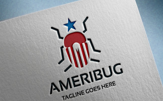 American Bug Logo Template
