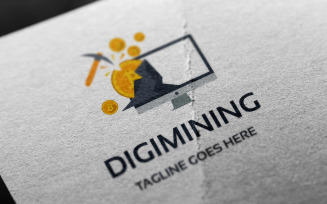 Digital Mining Logo Template
