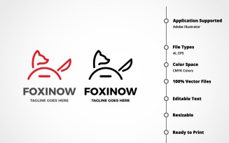 Foxinow Logo Template