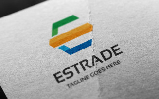 Letter E - Estrade Logo Template