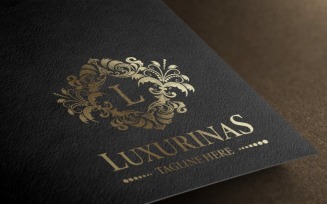 Letter L - Luxurinas Logo Template