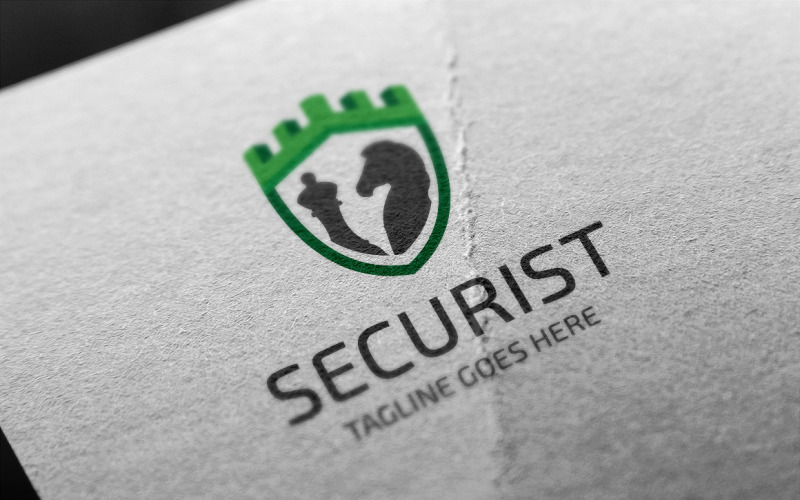 Security Strategy Logo Template