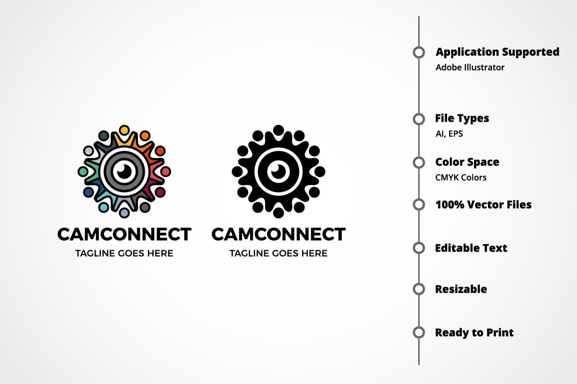 Template #150110 Business Camera Webdesign Template - Logo template Preview