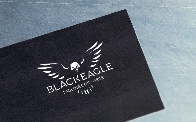 Black Eagle Logo Template