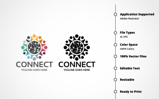 Connect Logo Template