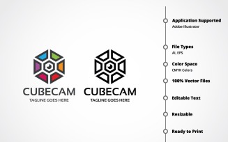 Cubecam Logo Template