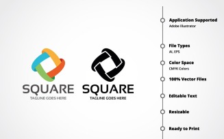 Square Logo Template
