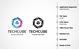 TechCube Logo Template