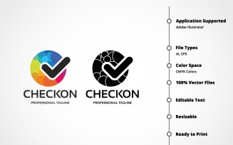 Checkon Logo Template