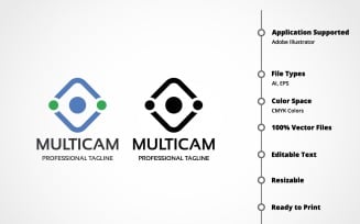 Multicam Logo Template