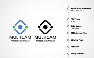 Multicam Logo Template