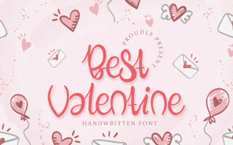 Best Valentine - Handwritten Font