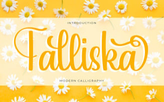 Falliska | Modern Calligraphy Font