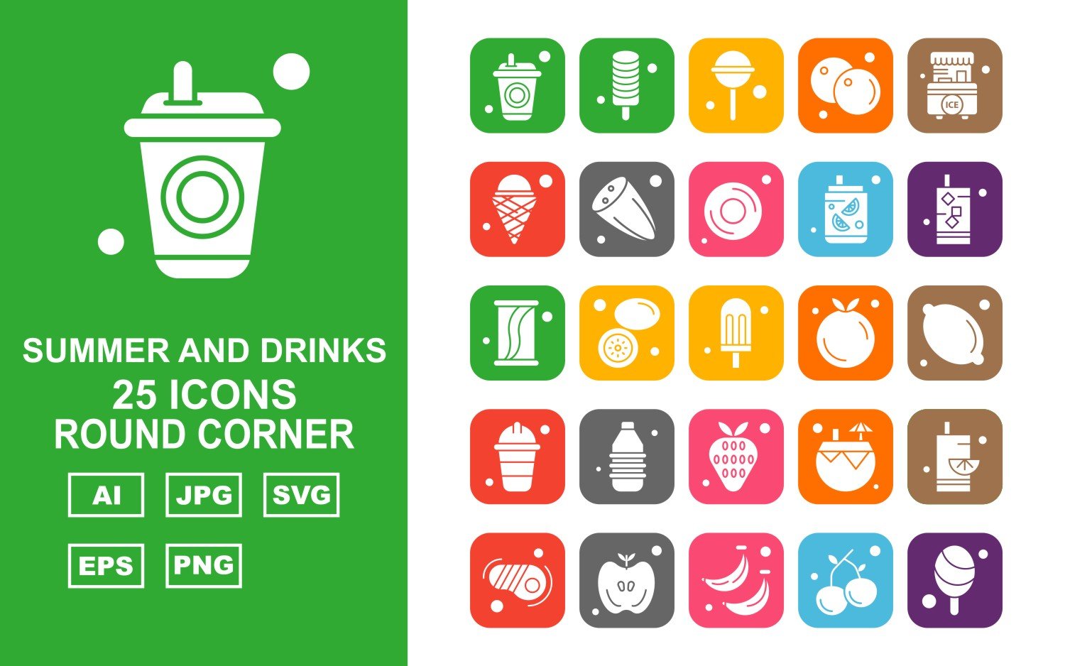 Kit Graphique #150845 Drink Citron Divers Modles Web - Logo template Preview