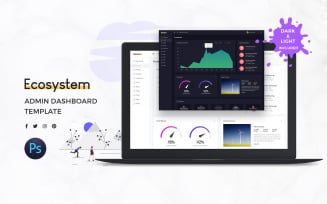 Eco System Admin Dashboard UI Kit