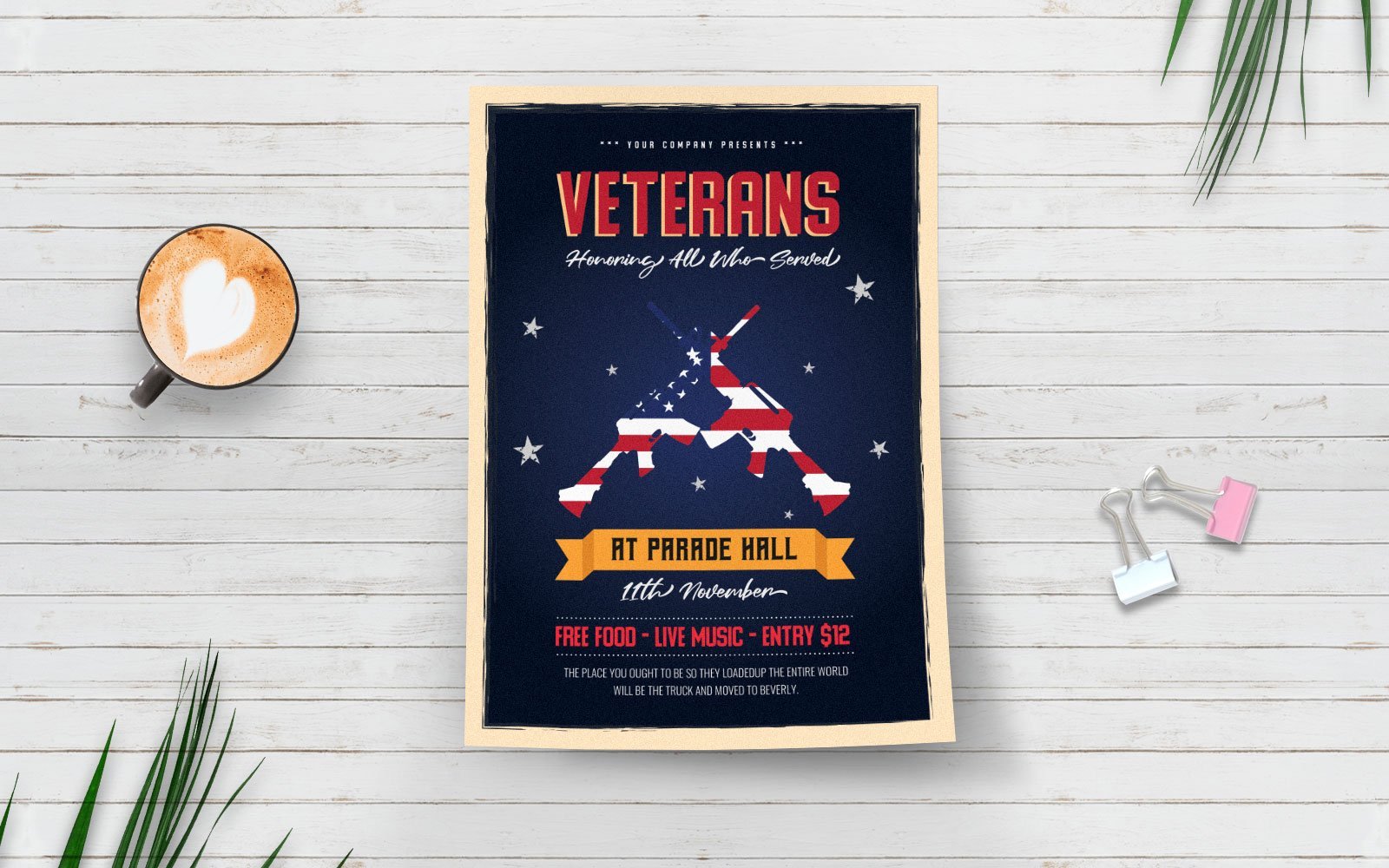 Kit Graphique #151051 Veteran Rouge Divers Modles Web - Logo template Preview