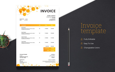 Invoice Template Corporate Identity