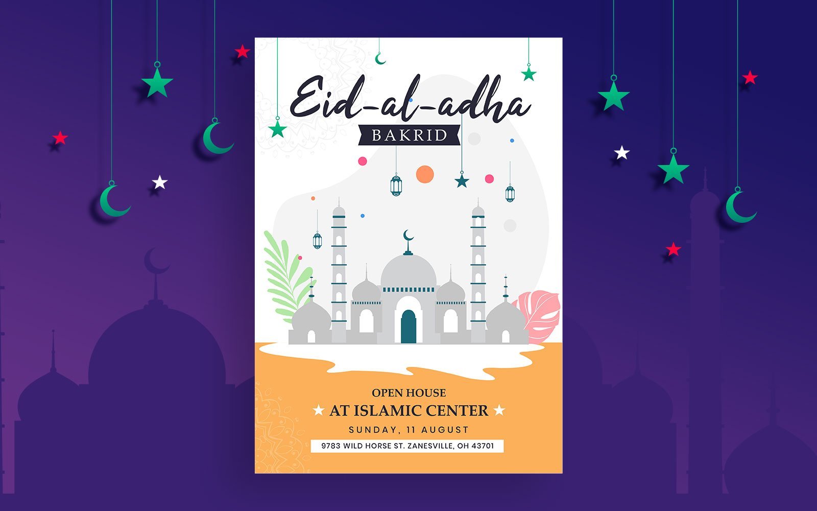 Kit Graphique #151060 Eid Al Divers Modles Web - Logo template Preview