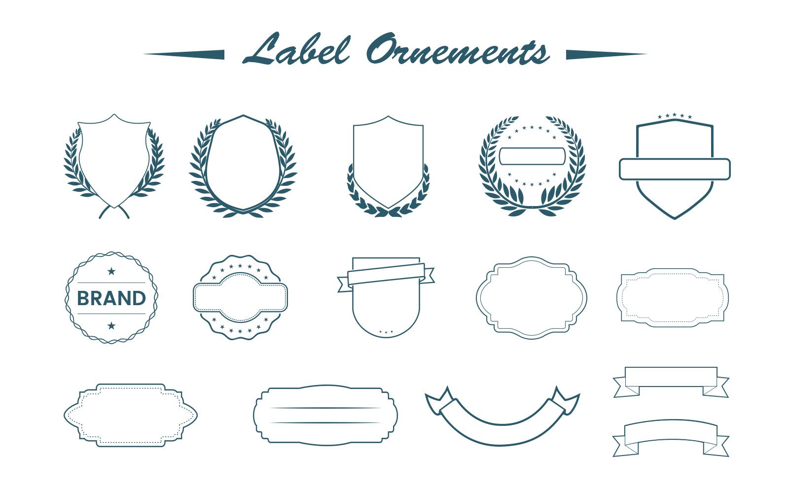 Template #151096 Ornaments Vector Webdesign Template - Logo template Preview