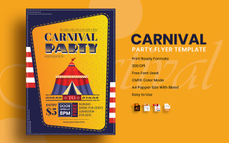 Carnival Party Flyer - Corporate Identity Template