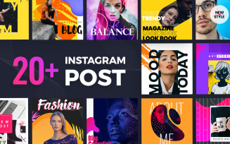 Instagram Post Social Media Template