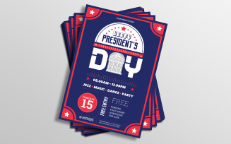 President's Day Flyer - Corporate Identity Template
