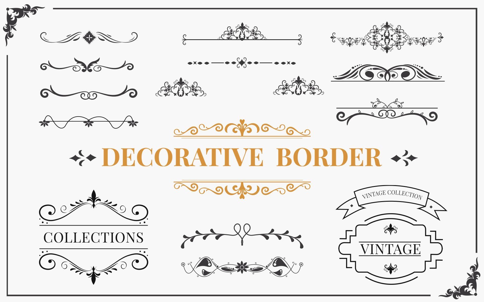 Kit Graphique #151119 Decorative Borders Divers Modles Web - Logo template Preview