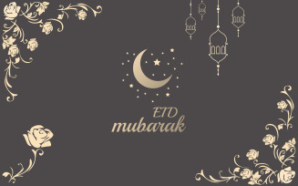 Eid Mubarak - Backgrounds - Illustration