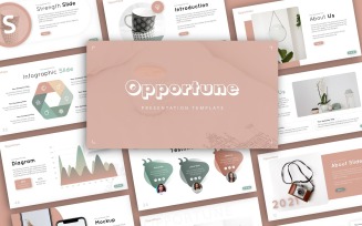Opportune Multipurpose Presentation PowerPoint template